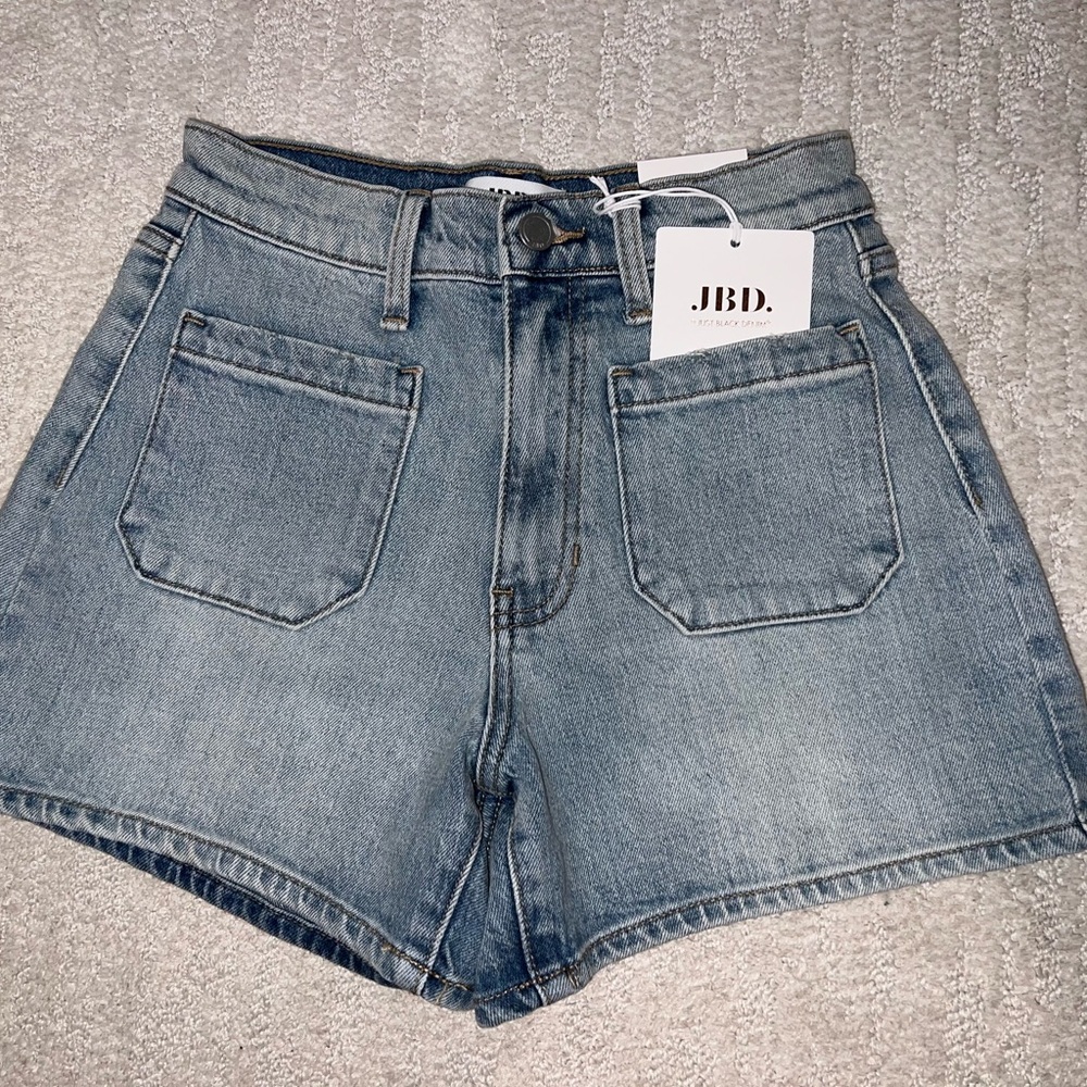 Just Black Denim Jean Shorts